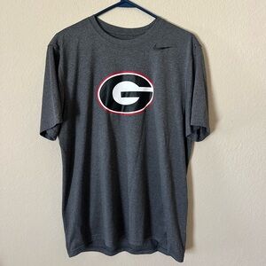 Men’s Nike Dark Gray UGA Dri-Fit tee | Size L